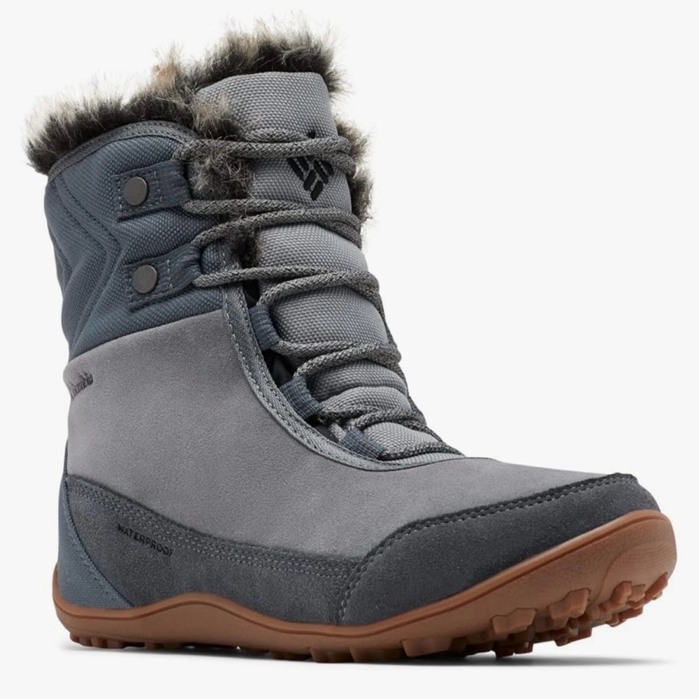Columbia Women's gray and Brown Winter Boots size 10.5. New no lid box . R14